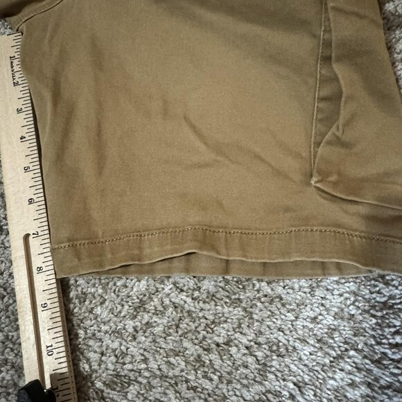 Lucky Brand Shorts Mens 32 Khaki Cargo Flat Front Utility Pockets Casual Chino - Picture 11 of 11